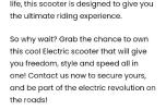 2024 Kudaki Venture Pro elektrisk pedalscooter/elsykkel